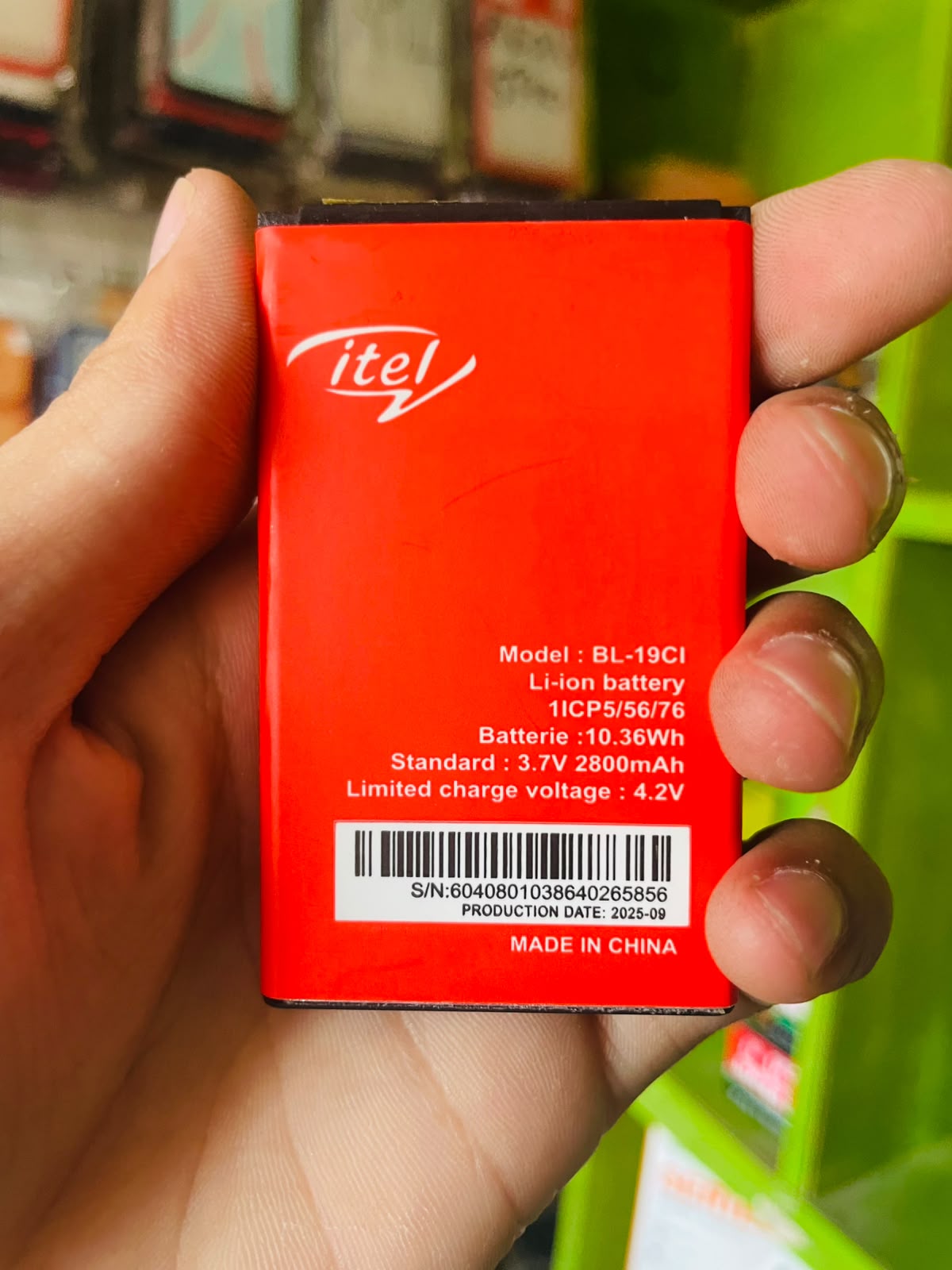 Itel BL-19CI Li-ion Battery | Mobile Battery For Keypads