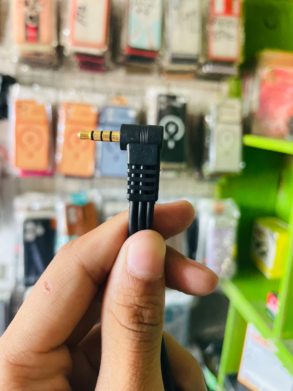 LED TV to Dish Receiver Cable | 3.5mm to RCA Audio Video Cable