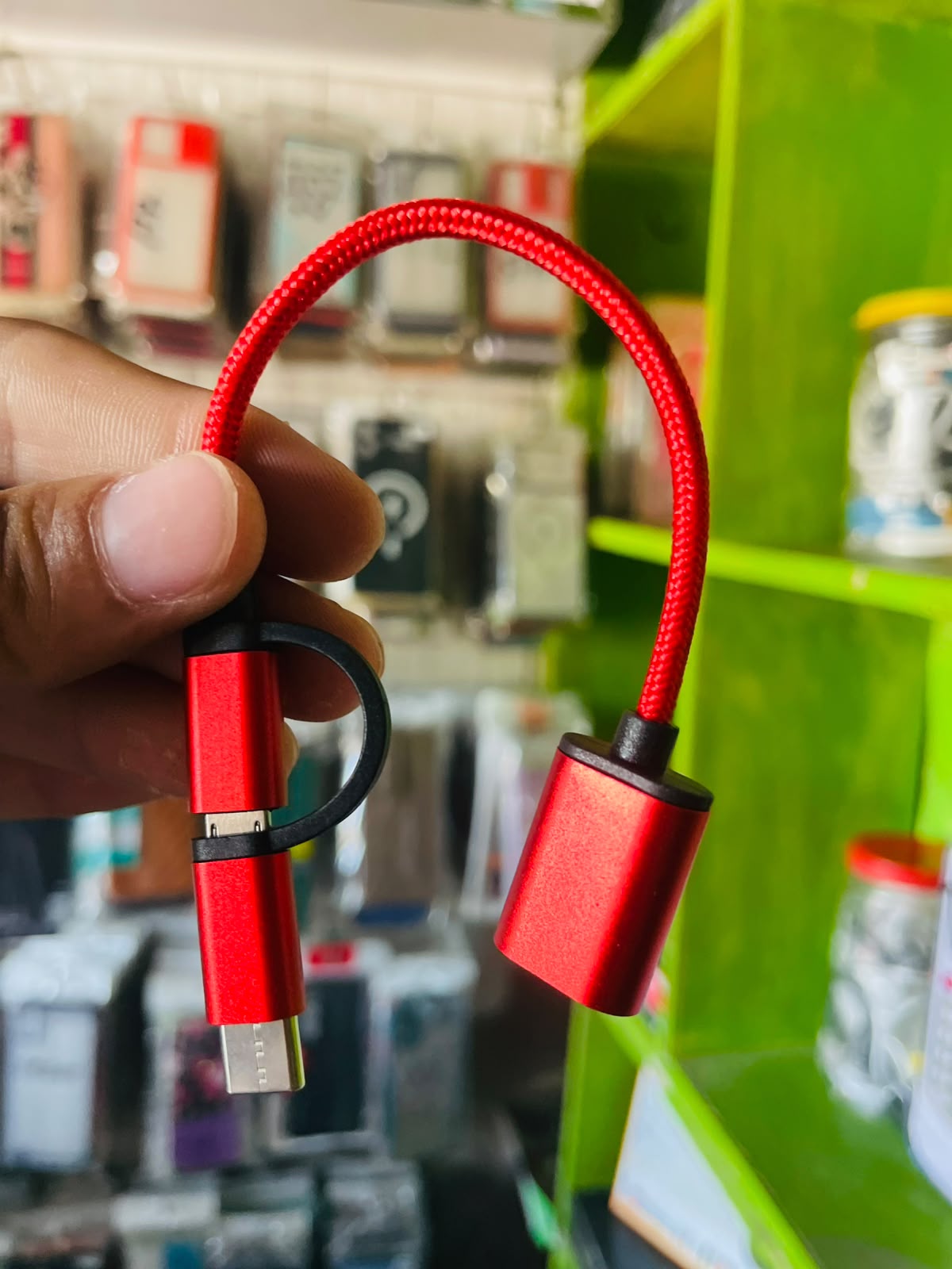 Two in One OTG Cable