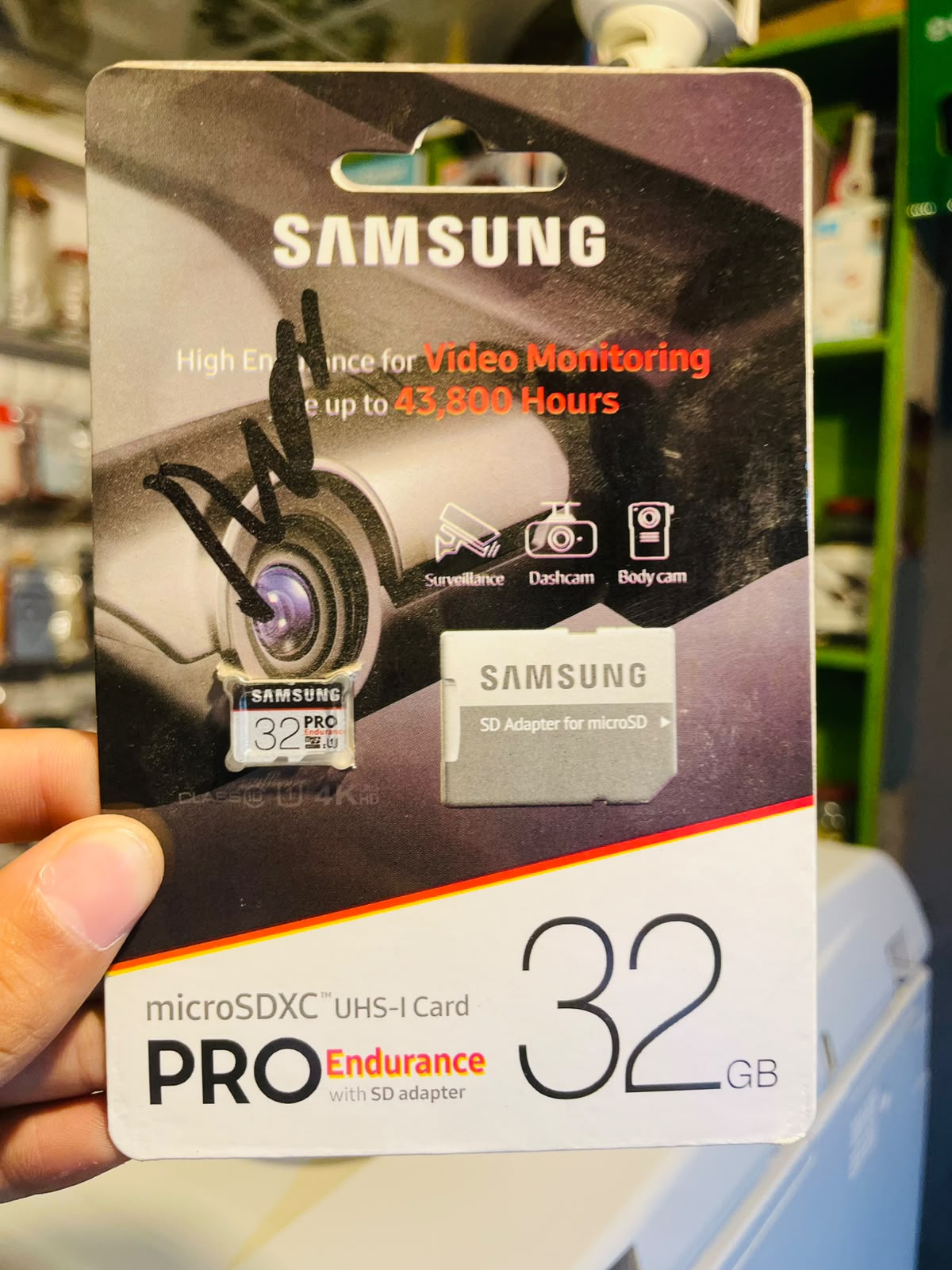 Samsung PRO Endurance 32GB microSDXC Card
