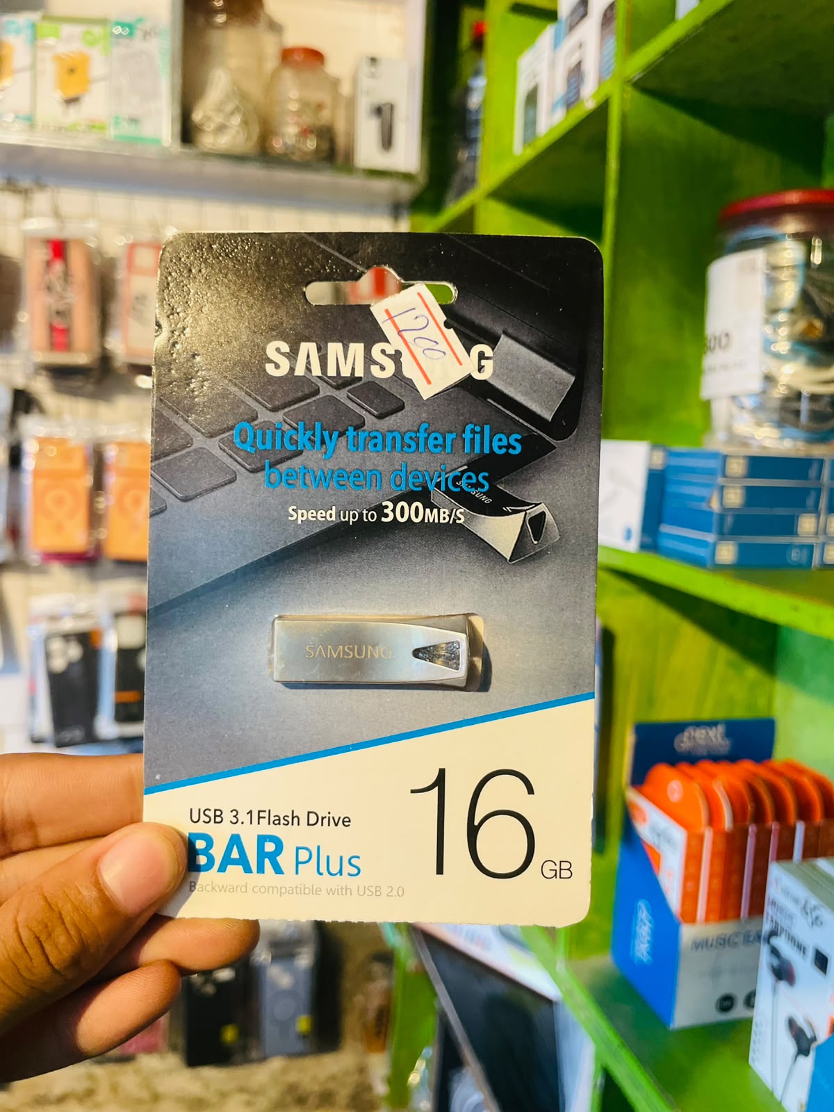 Samsung BAR Plus USB 3.1 Flash Drive 16GB