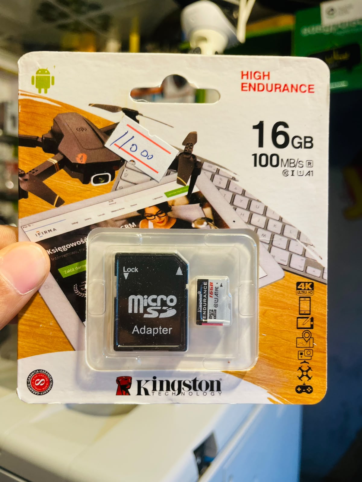 Kingston 16GB microSD Card