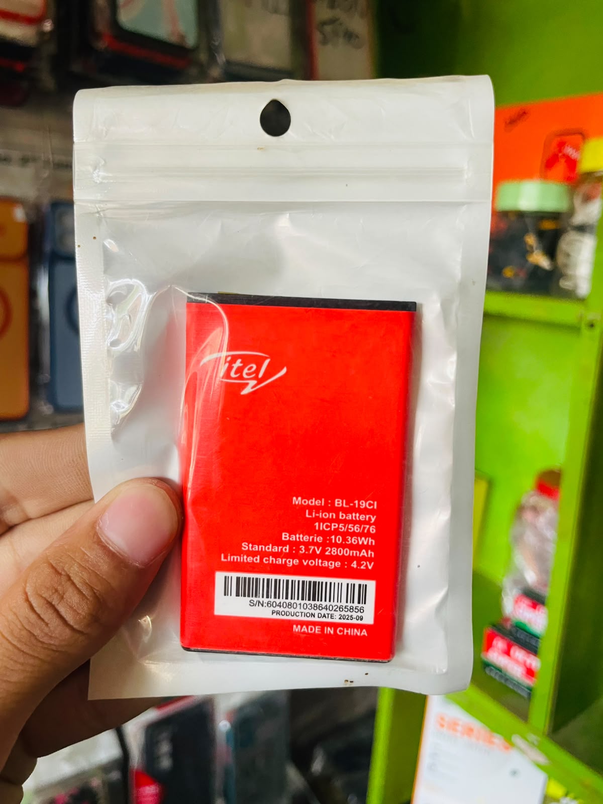 Itel BL-19CI Li-ion Battery | Mobile Battery For Keypads