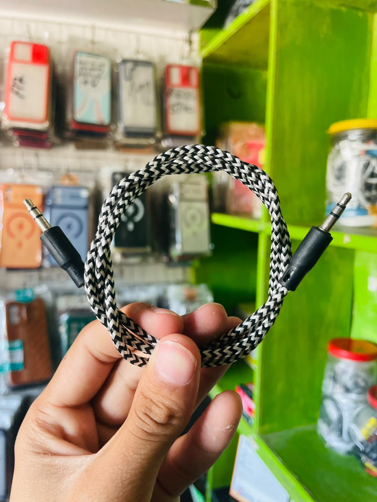 Braided Aux Audio Cable
