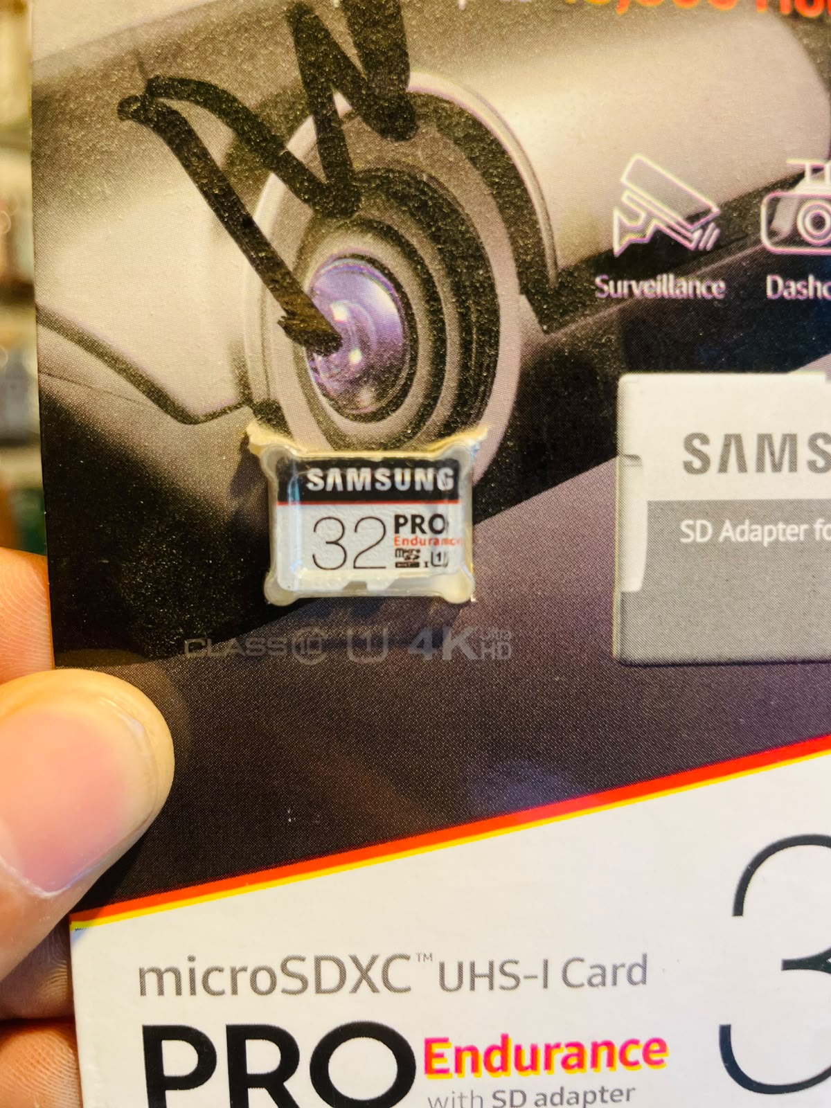 Samsung PRO Endurance 32GB microSDXC Card