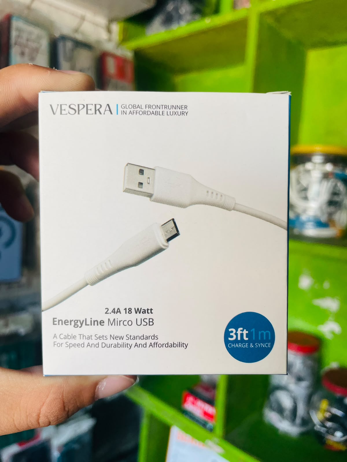 EnergyLine Micro USB Cable 3ft