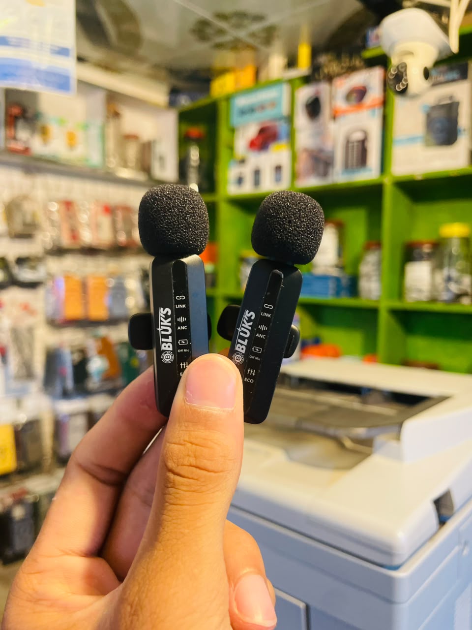 BLUK'S BX-116 Dual Lavalier Mic