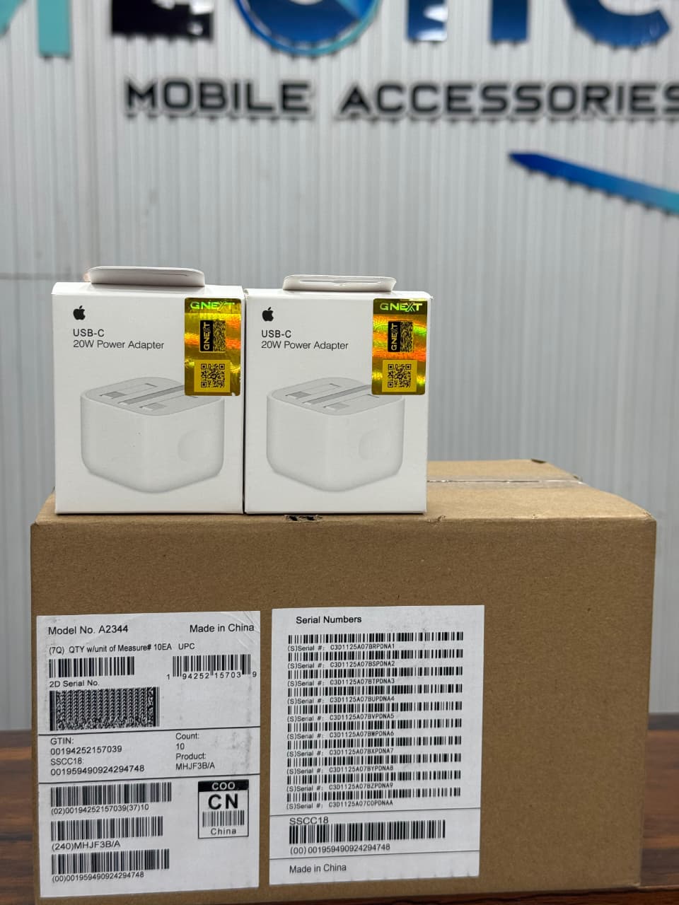 Apple 20 watt 3 pin C type PD