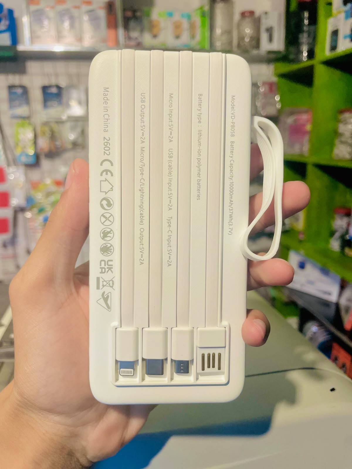 VENDEN Power Bank 10000mAh