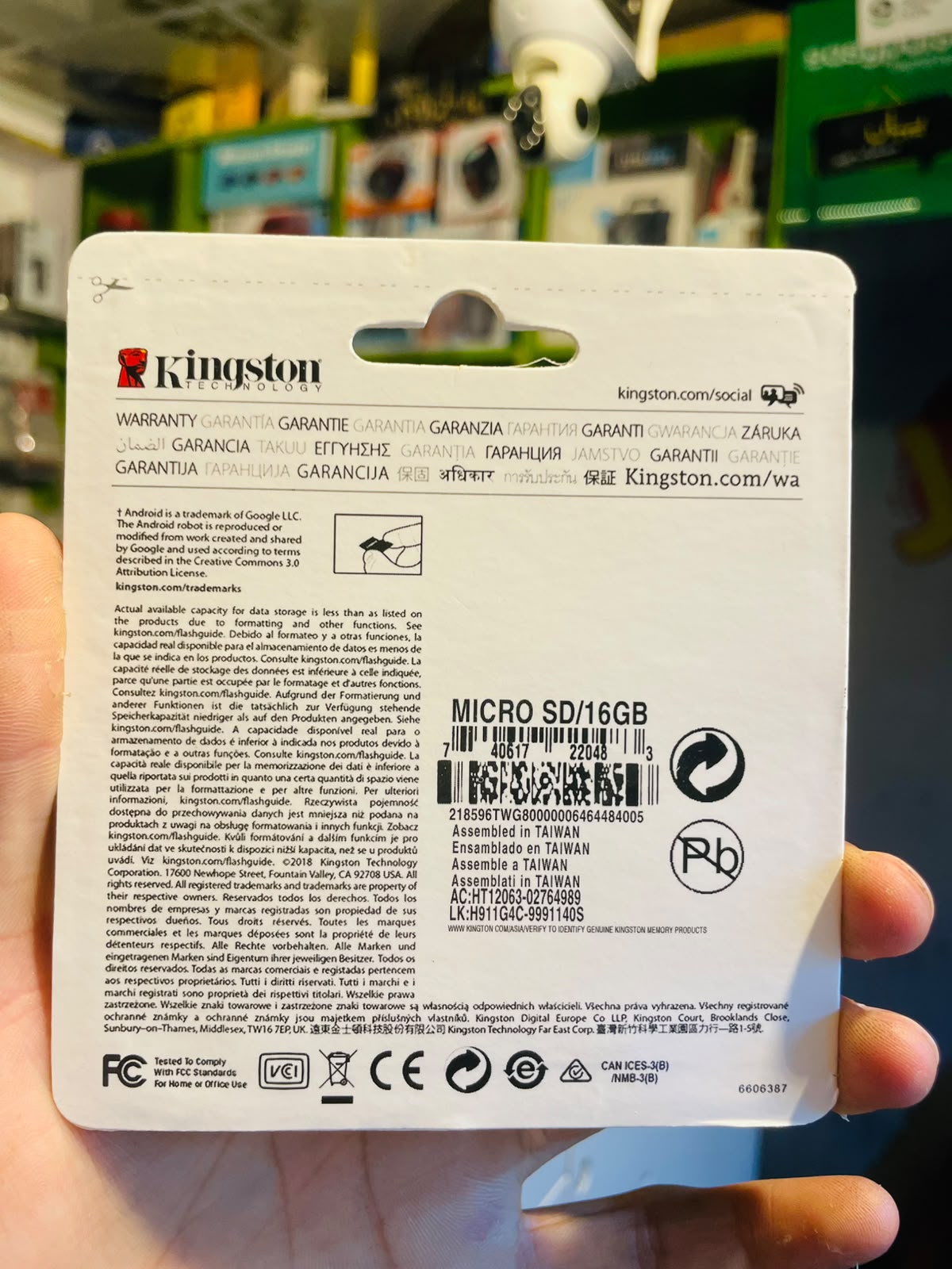 Kingston 16GB microSD Card