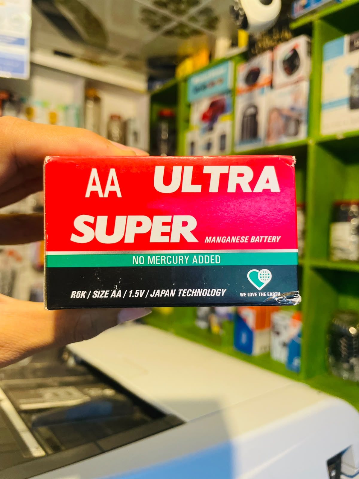 AA Ultra Super Manganese Batteries Complete Box