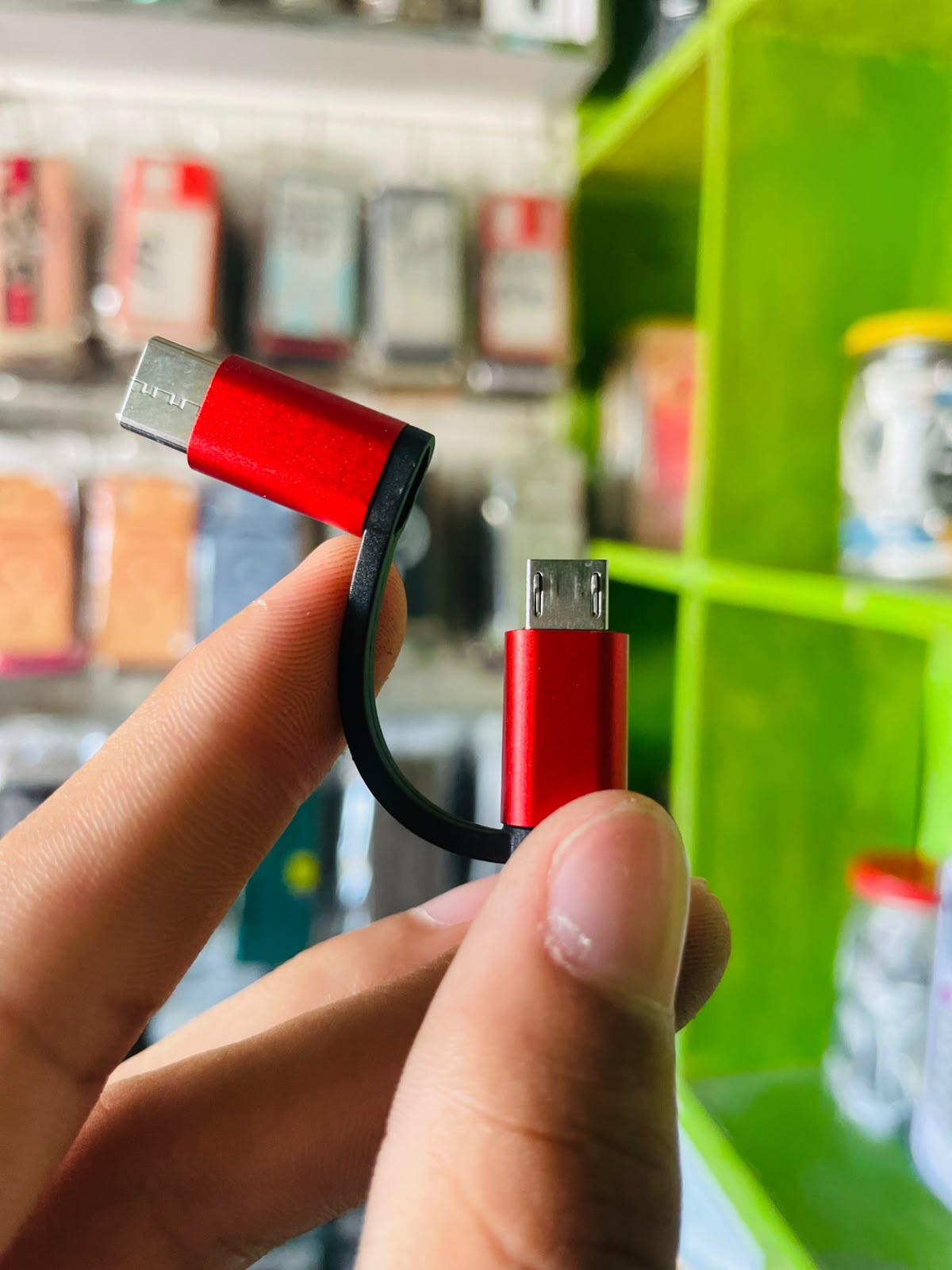 Two in One OTG Cable