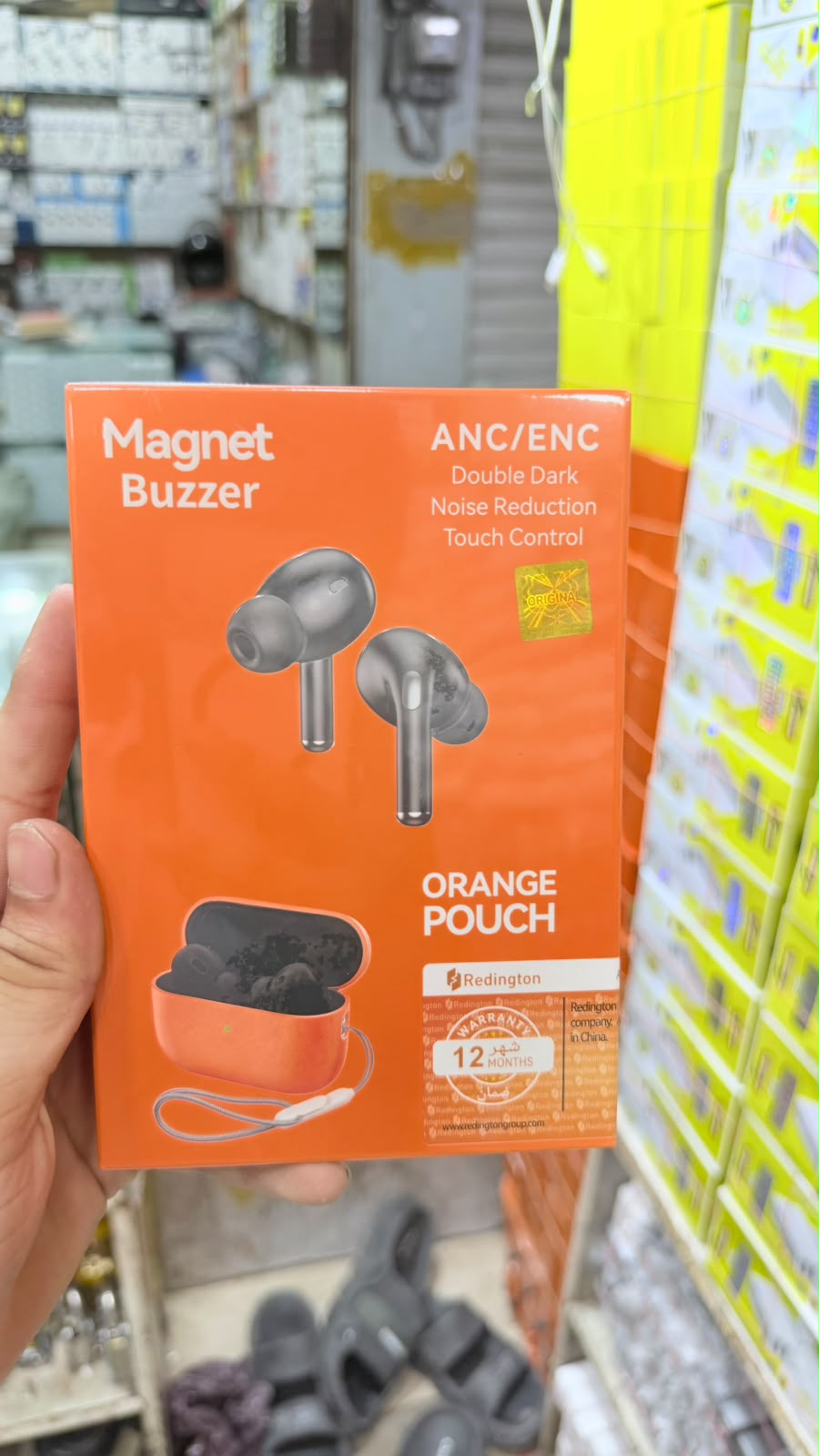 Magnet Buzzer Bluetooth Earbuds