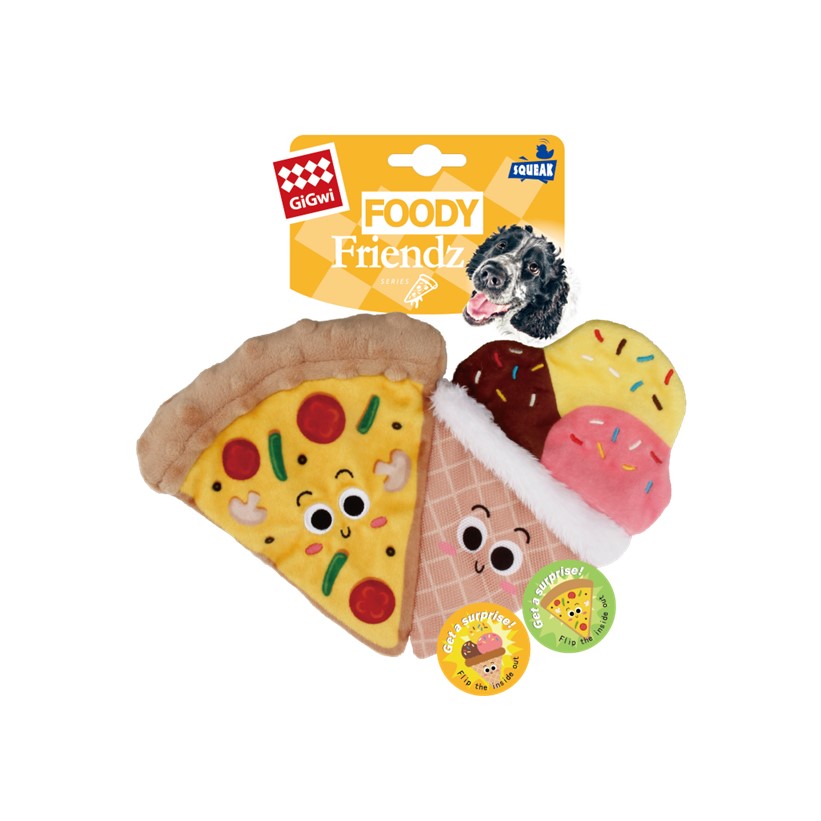 GiGwi Foody Friendz Dog Toy Set