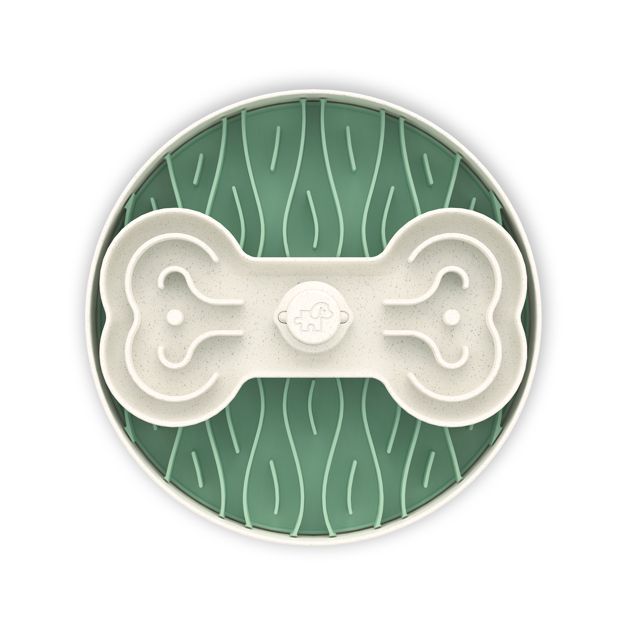 Puzzle Feeder Broken Wave (Green)