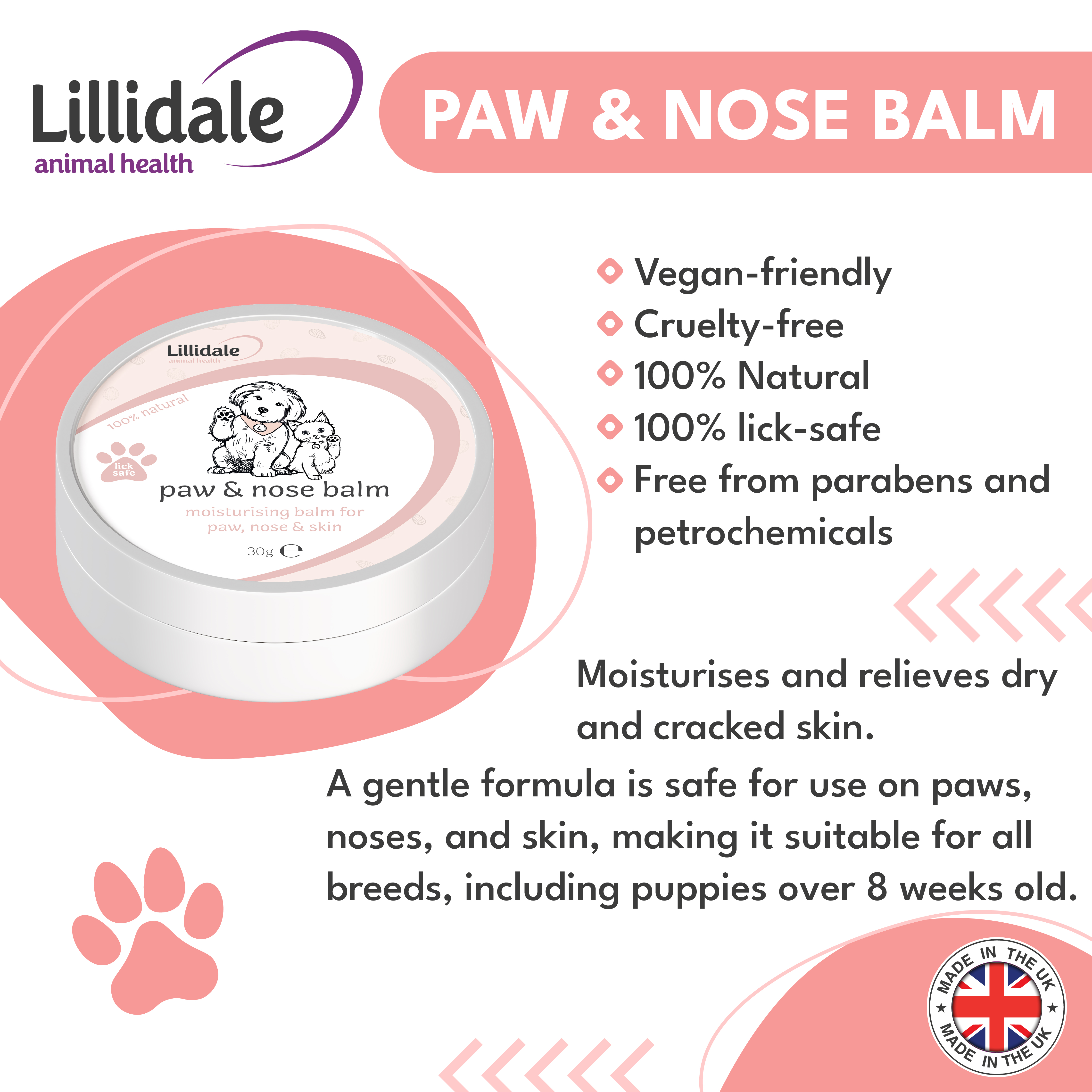 Lillidale Paw & Nose Balm