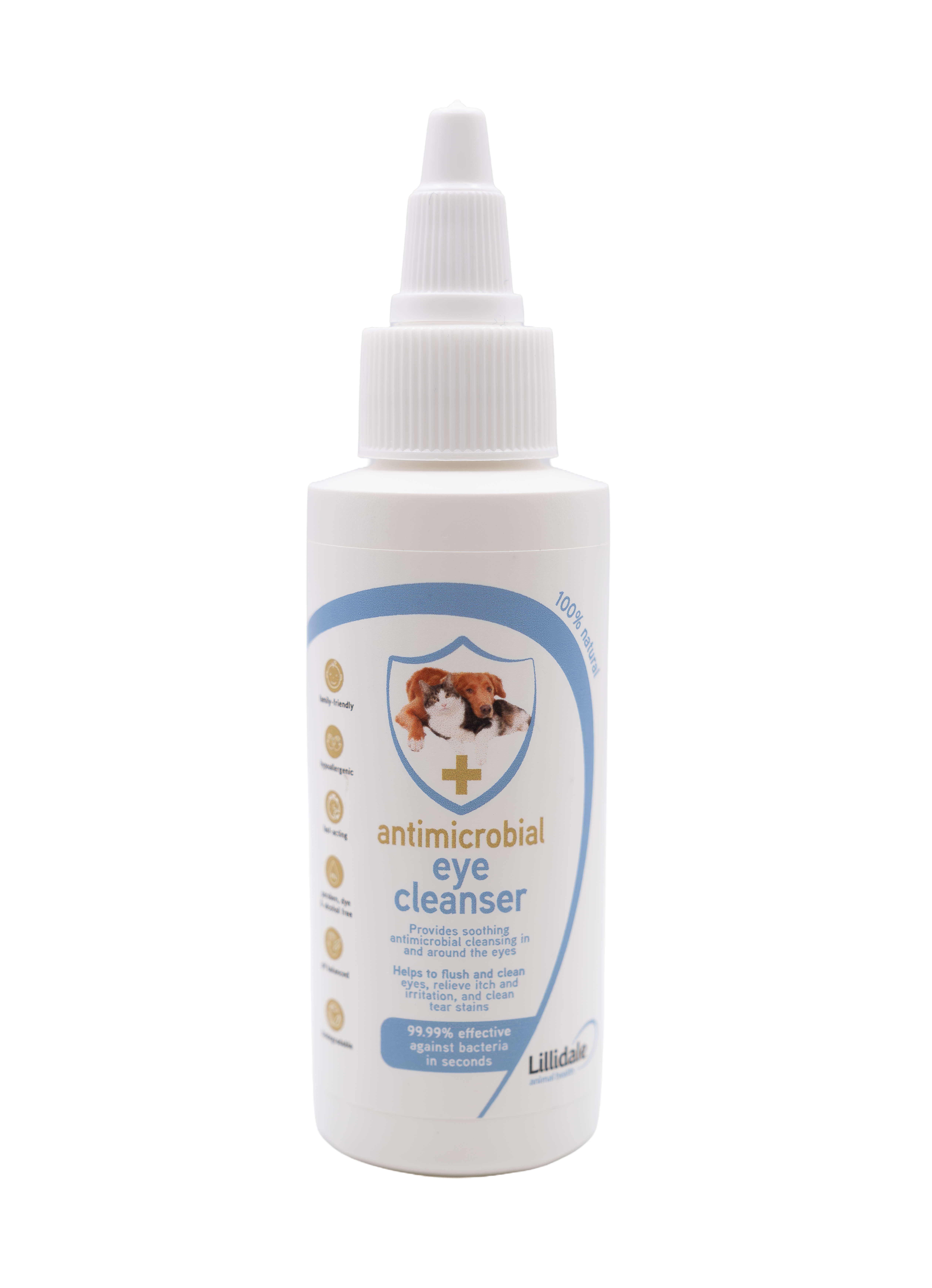 Lillidale Antimicrobial Eye Cleanser 65ml