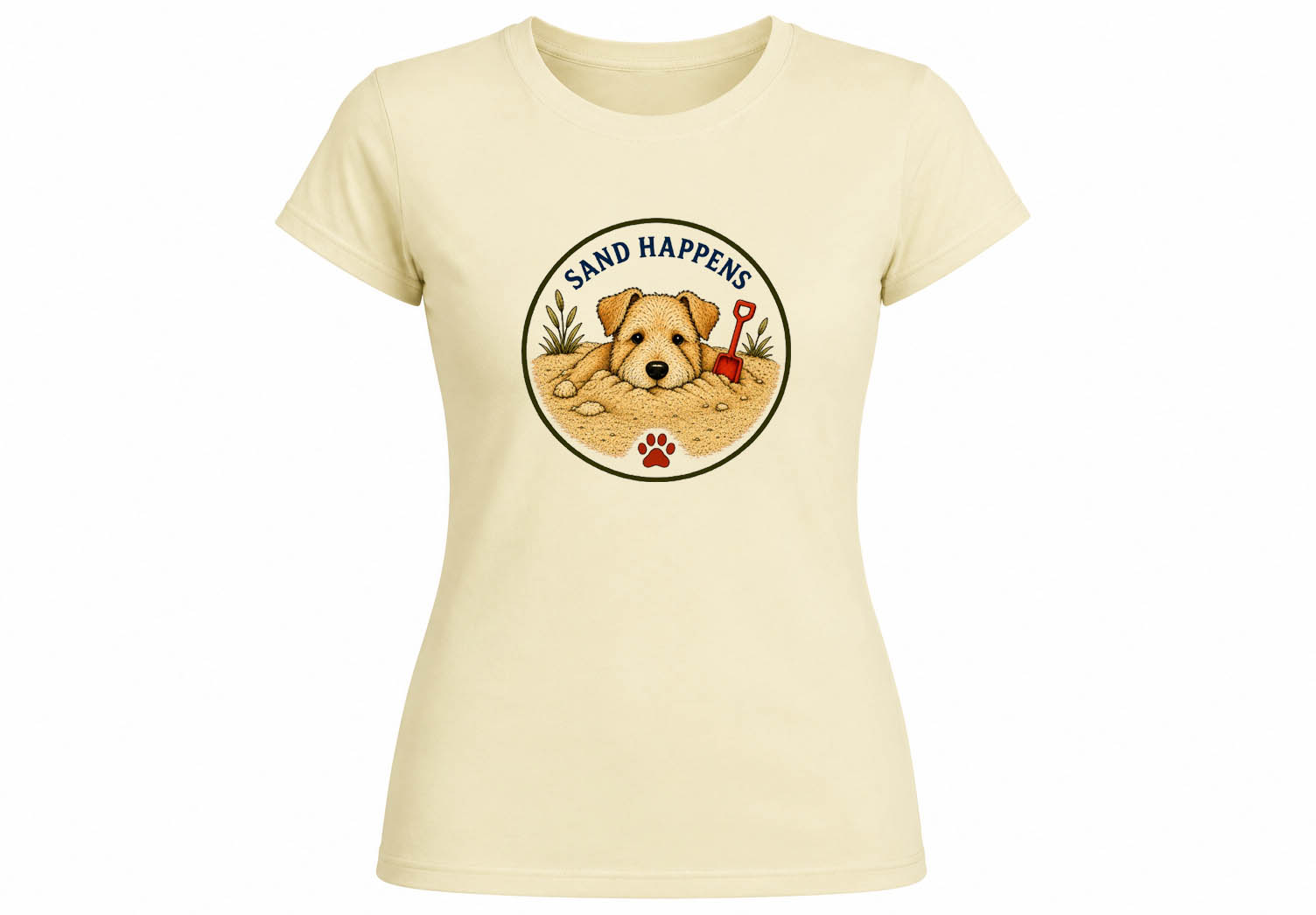 Ladies Softstyle Sand T-Shirt - Choose your Design