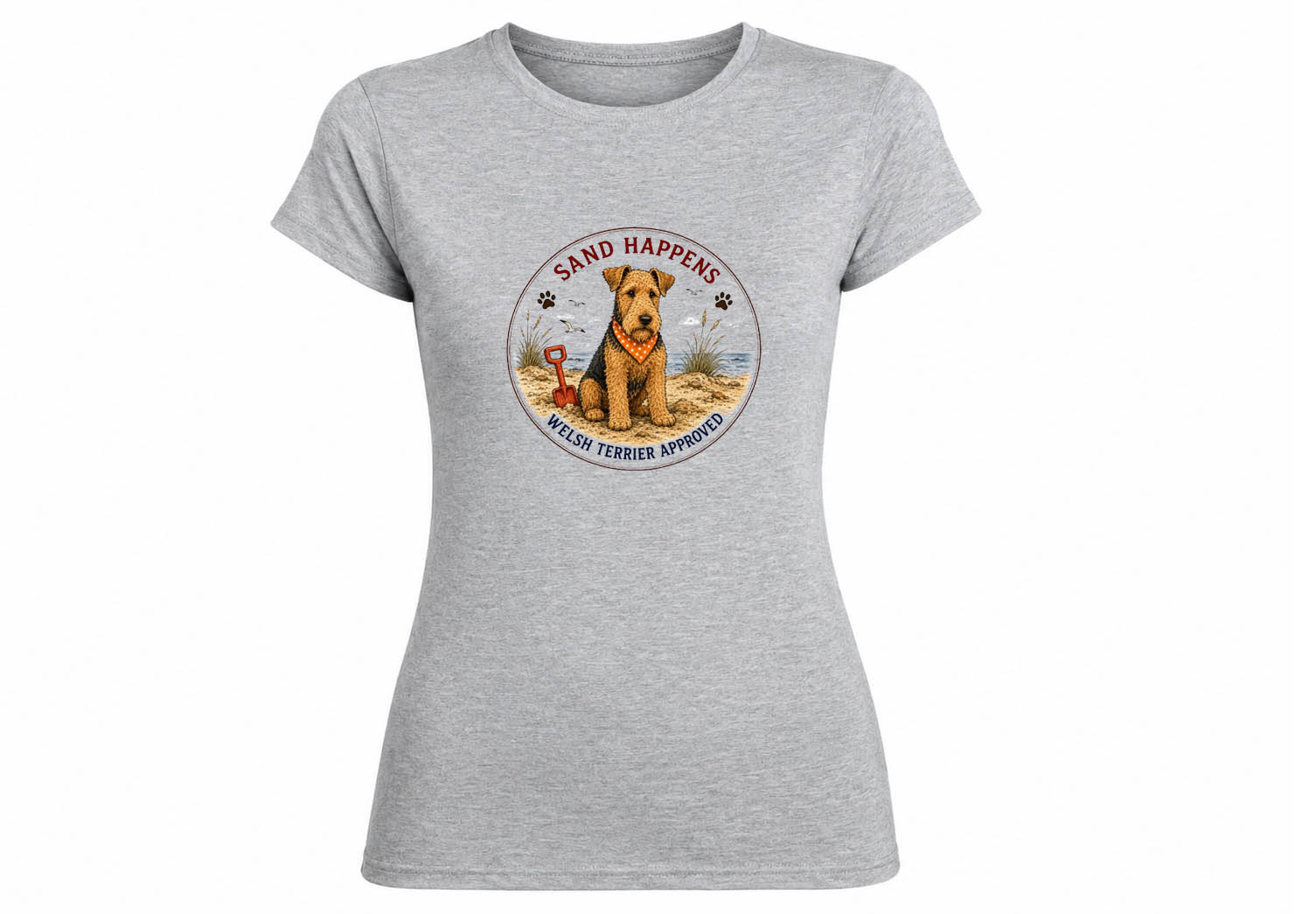 Ladies Softstyle Grey T-Shirt - Choose your Design