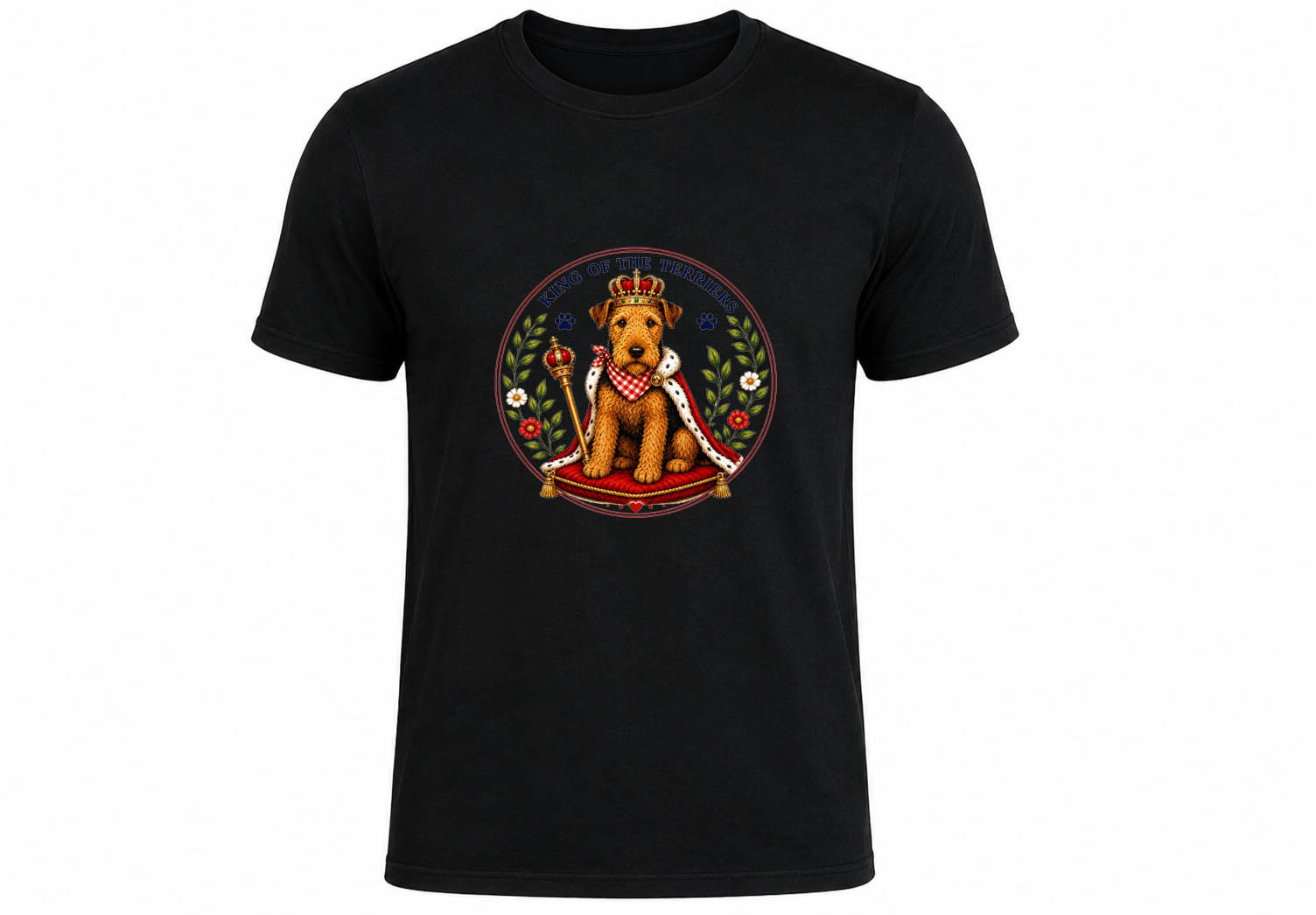 Relaxed Fit Black T-Shirt - Choose your Design
