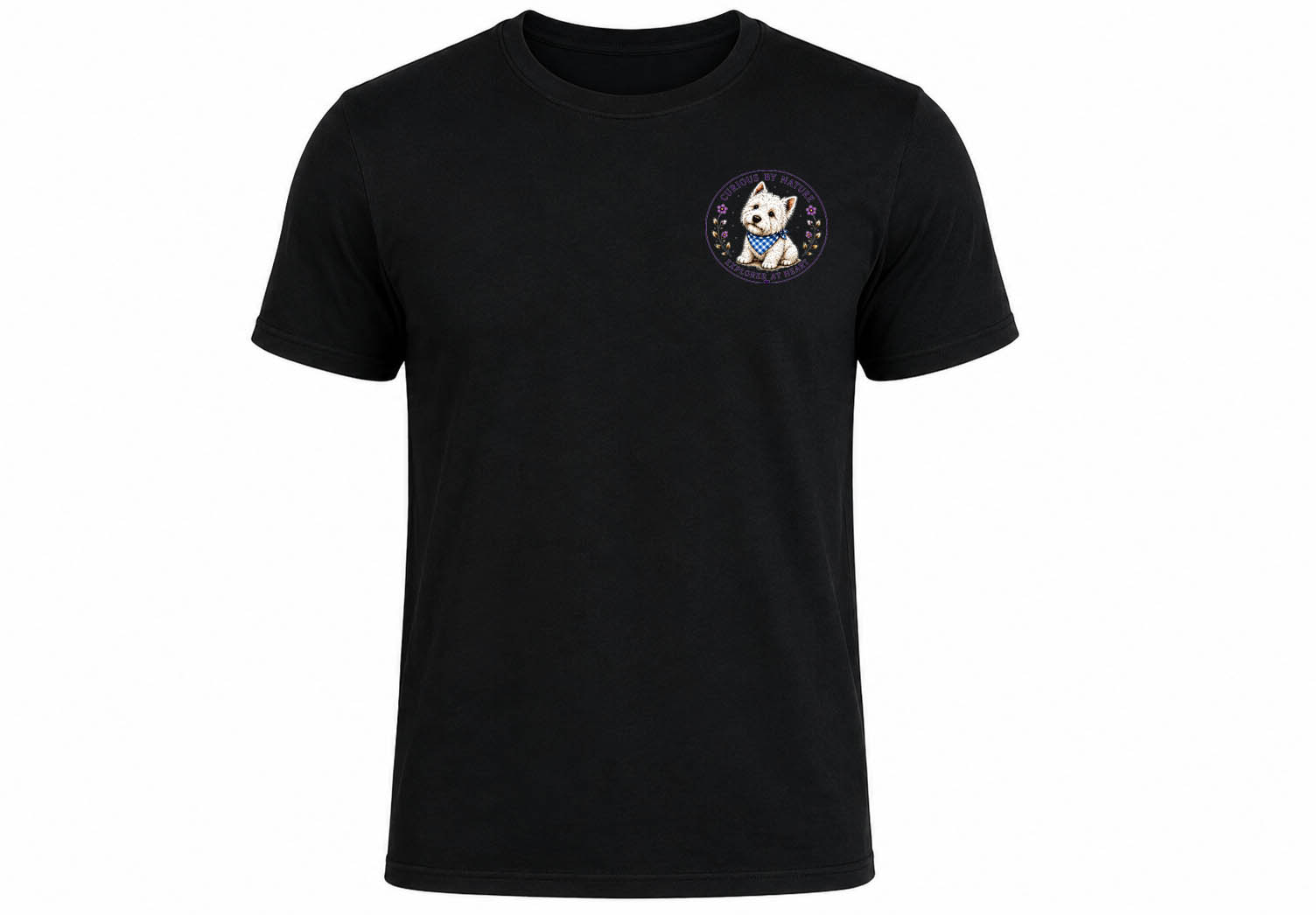 Relaxed Fit Black T-Shirt - Choose your Design