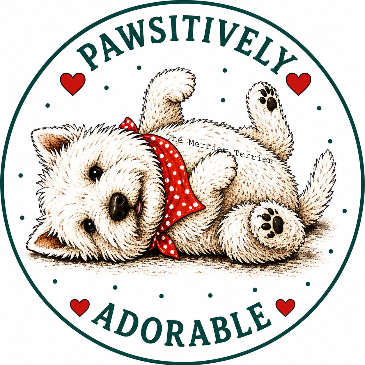 West Highland White Terrier. Pawsitively Adorable