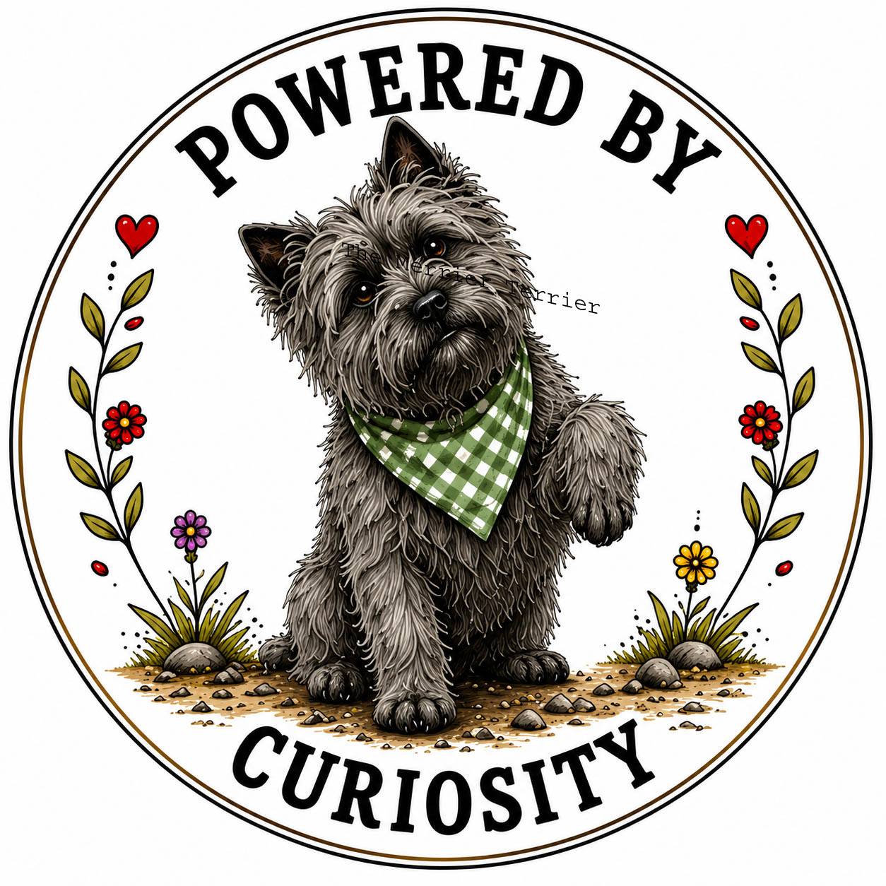 Cairn Terrier. Powered by Curiosity.