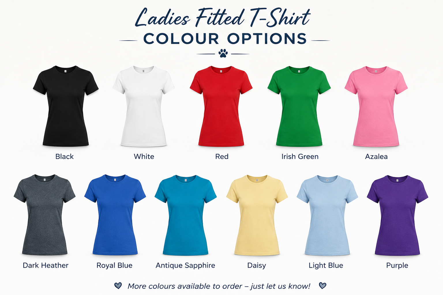 Ladies Softstyle ALL COLOUR OPTIONS T-Shirt - Choose your Design AND COLOUR