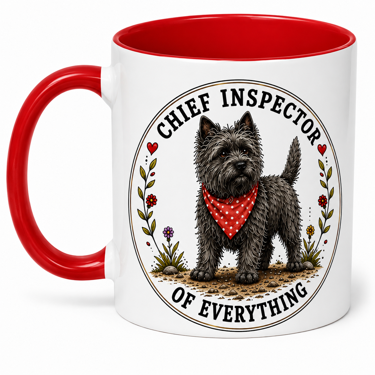 Cairn Terrier. Too Busy for your Nonsense. 