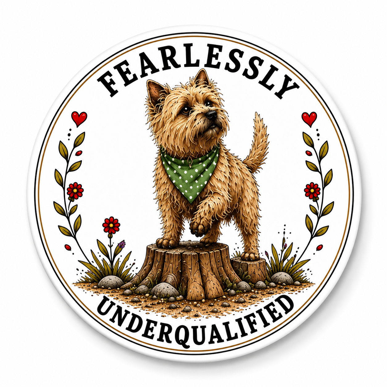 Cairn Terrier. Fearlessly Underqualified