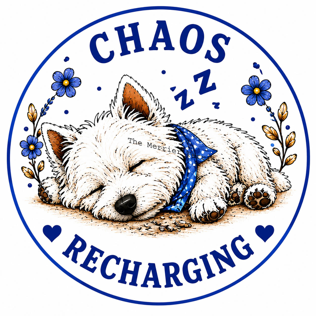 West Highland White Terrier. Chaos Recharging