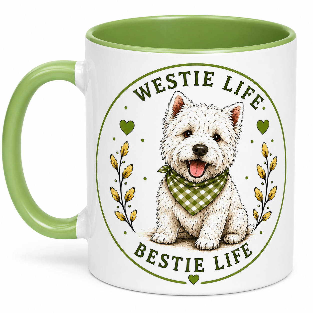 West Highland White Terrier. Westie Life, Bestie Life 