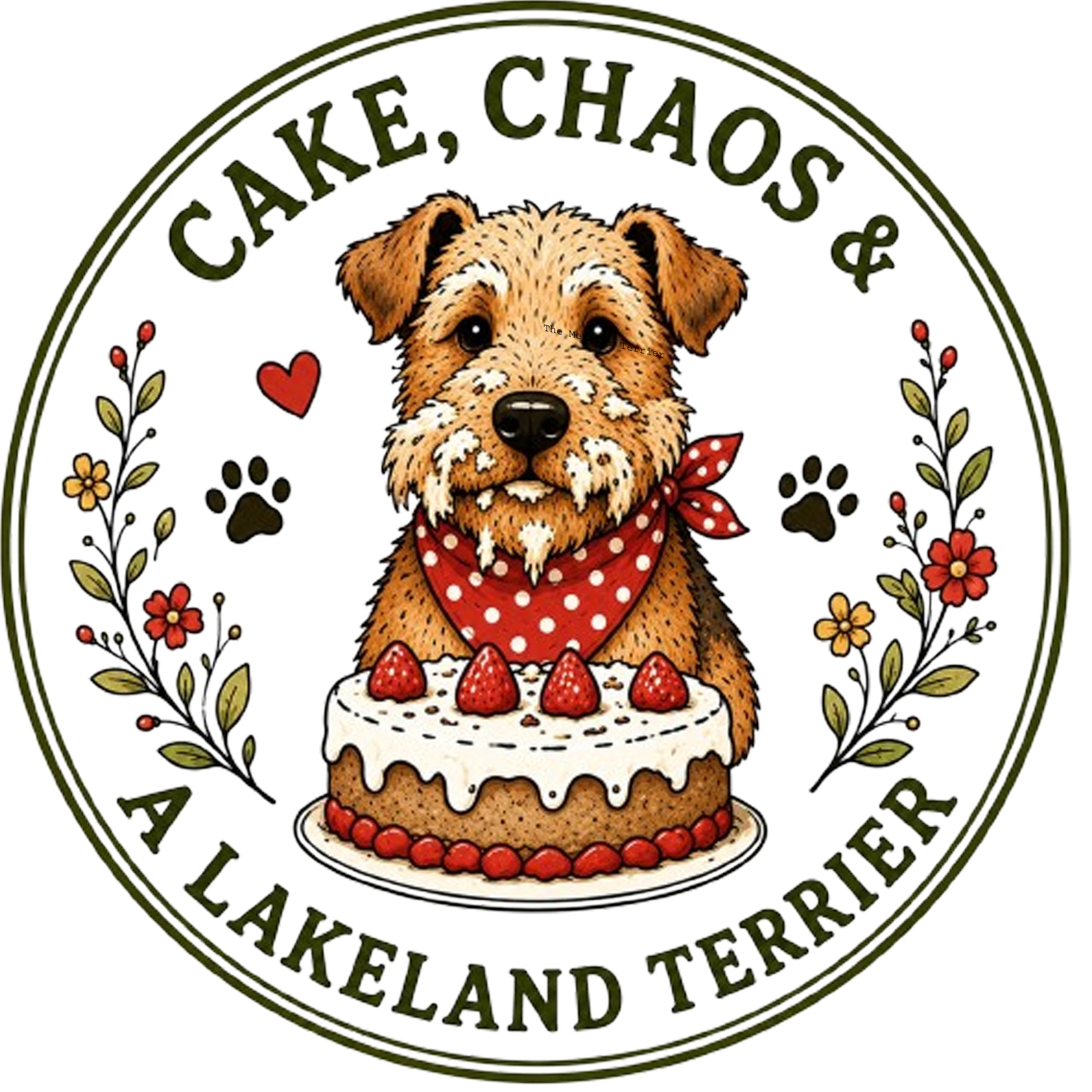 Apron - Lakeland Terrier. Choice of three