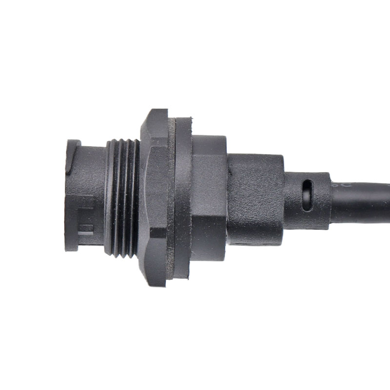 Panel mount type C  ,female socket to USB cable 