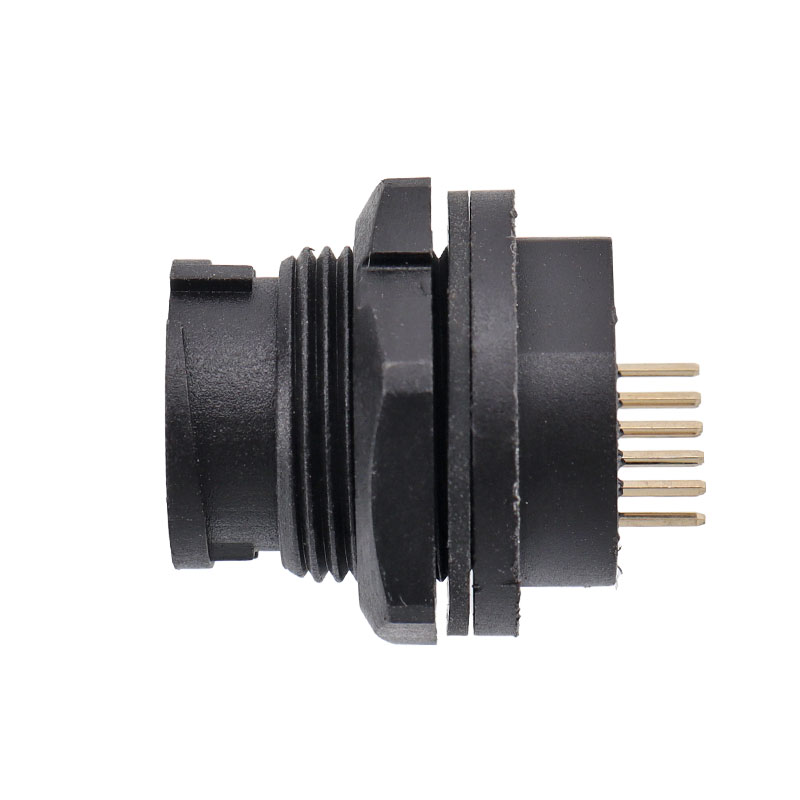 Panel mount Type C  female to PCB pins