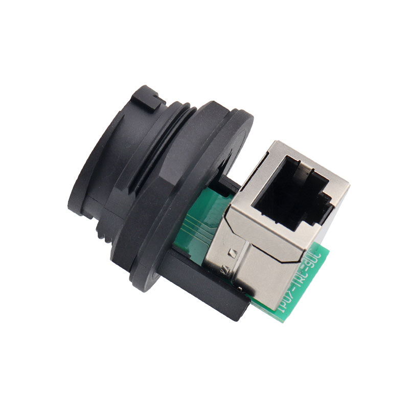 Panel mount RJ45 connector ,female to female 