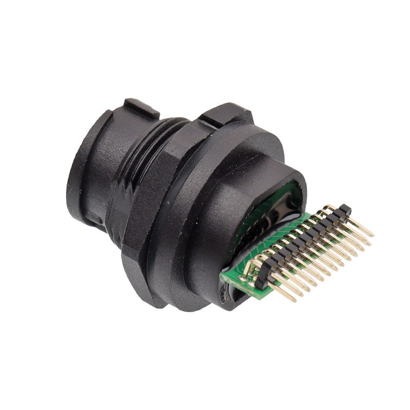 Waterproof type C female to pins 