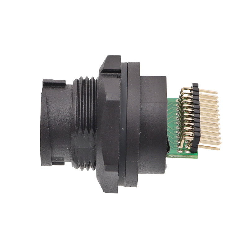 Waterproof type C female to pins 