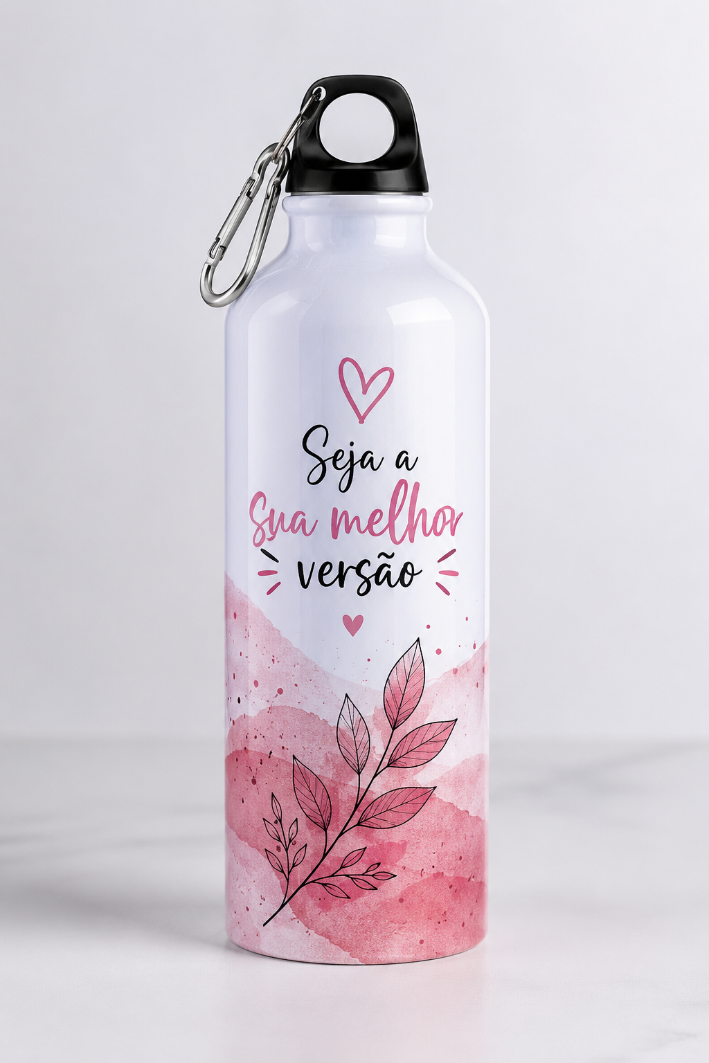 Garrafa Squeeze Personalizada em Alumínio – Exclusiva do Seu Jeito!