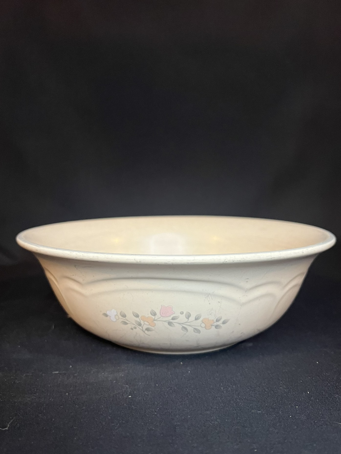 Vintage Floral Ceramic Bowl | B133