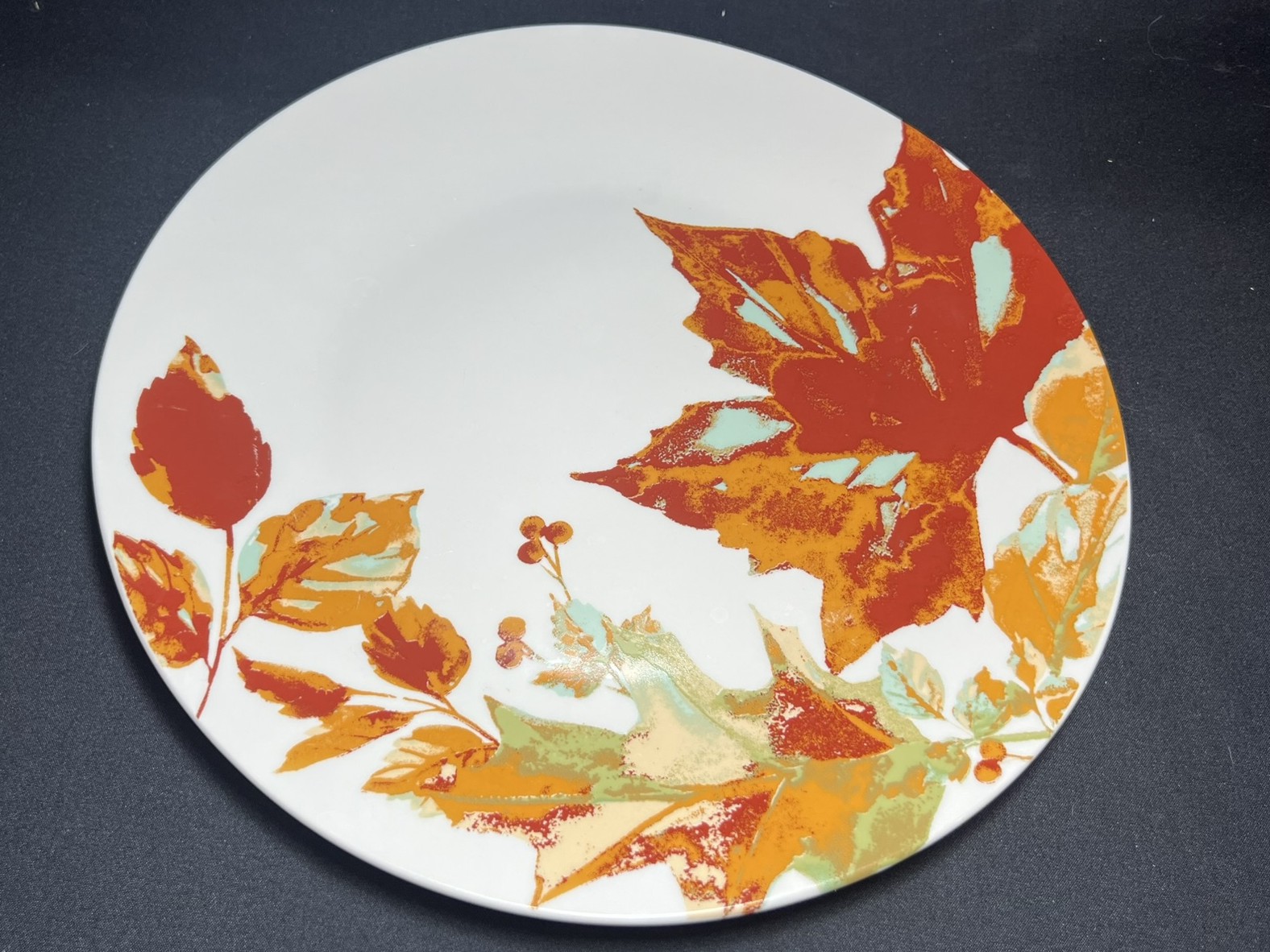 Autumn Leaves Dinner Plate | H227