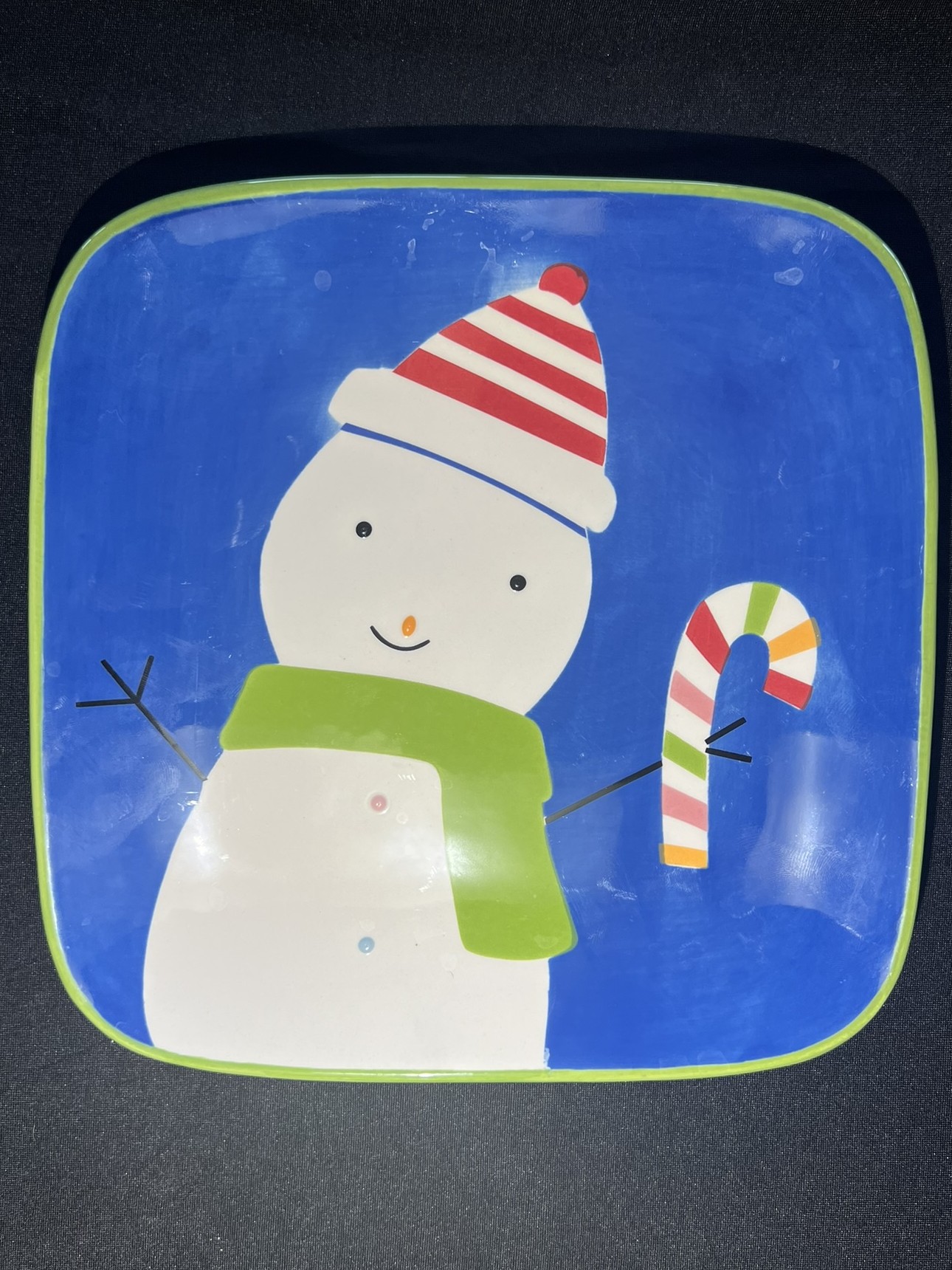 Snowman Holiday Plate | H121