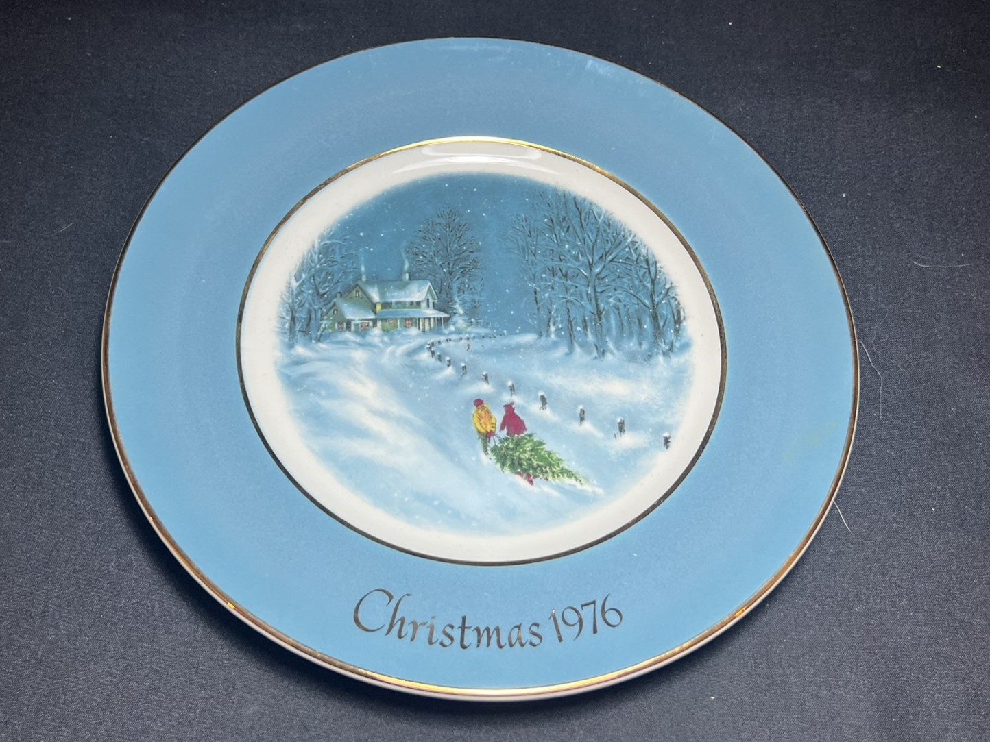 Christmas 1976 Collector Plate | H246