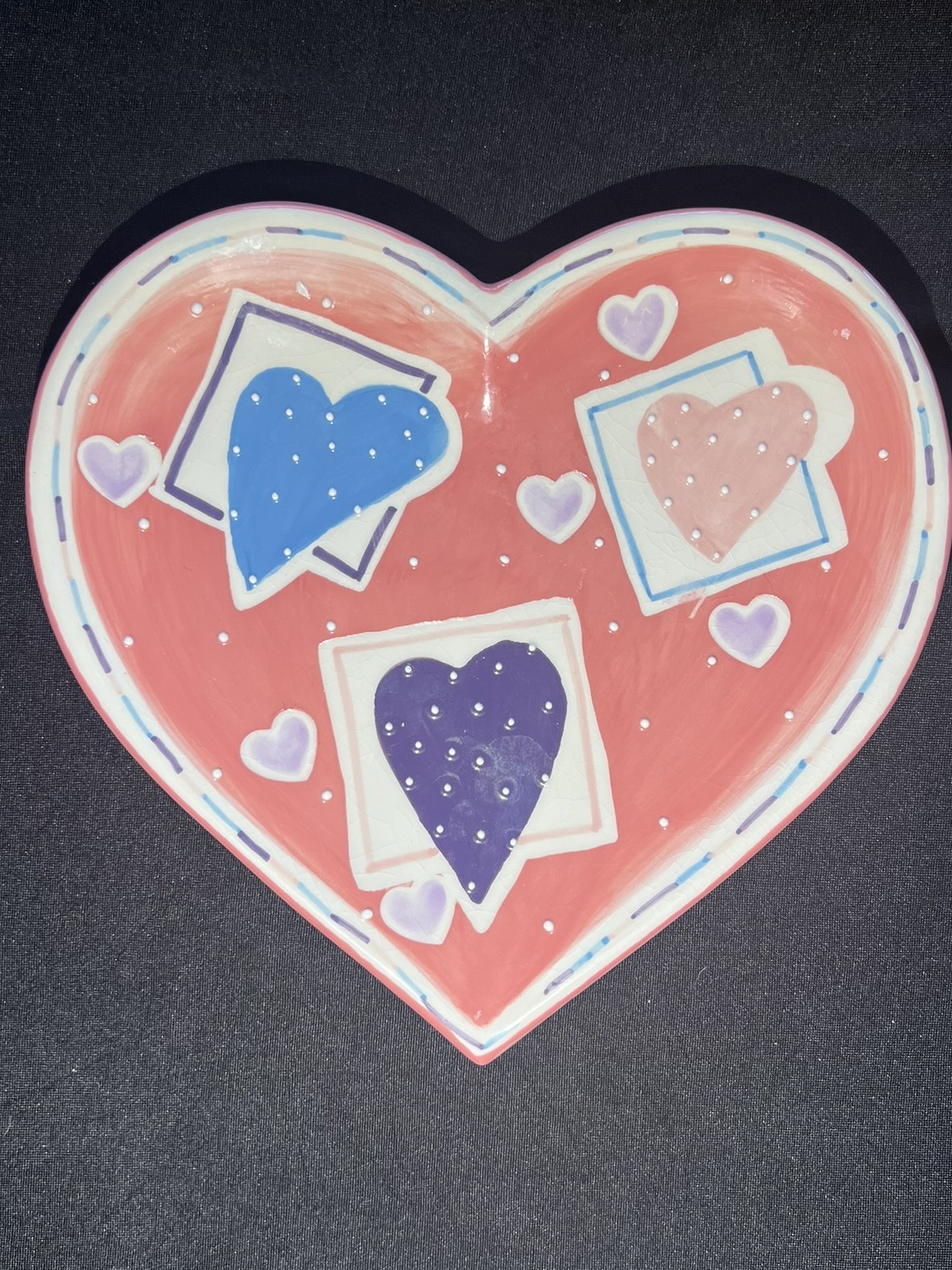 Heart-Shaped Decorative Plate | H116