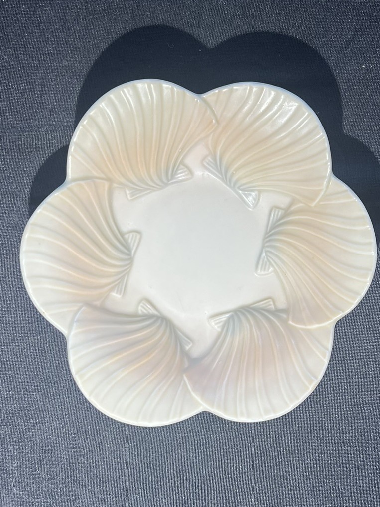 Vintage Shell Pattern Ceramic Plate | PU100