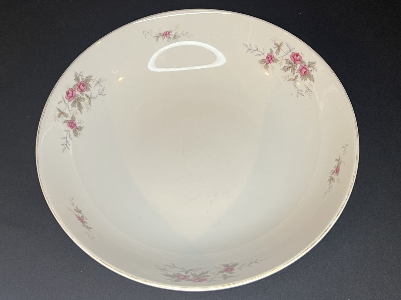 Floral Porcelain Dinner Bowl | B134