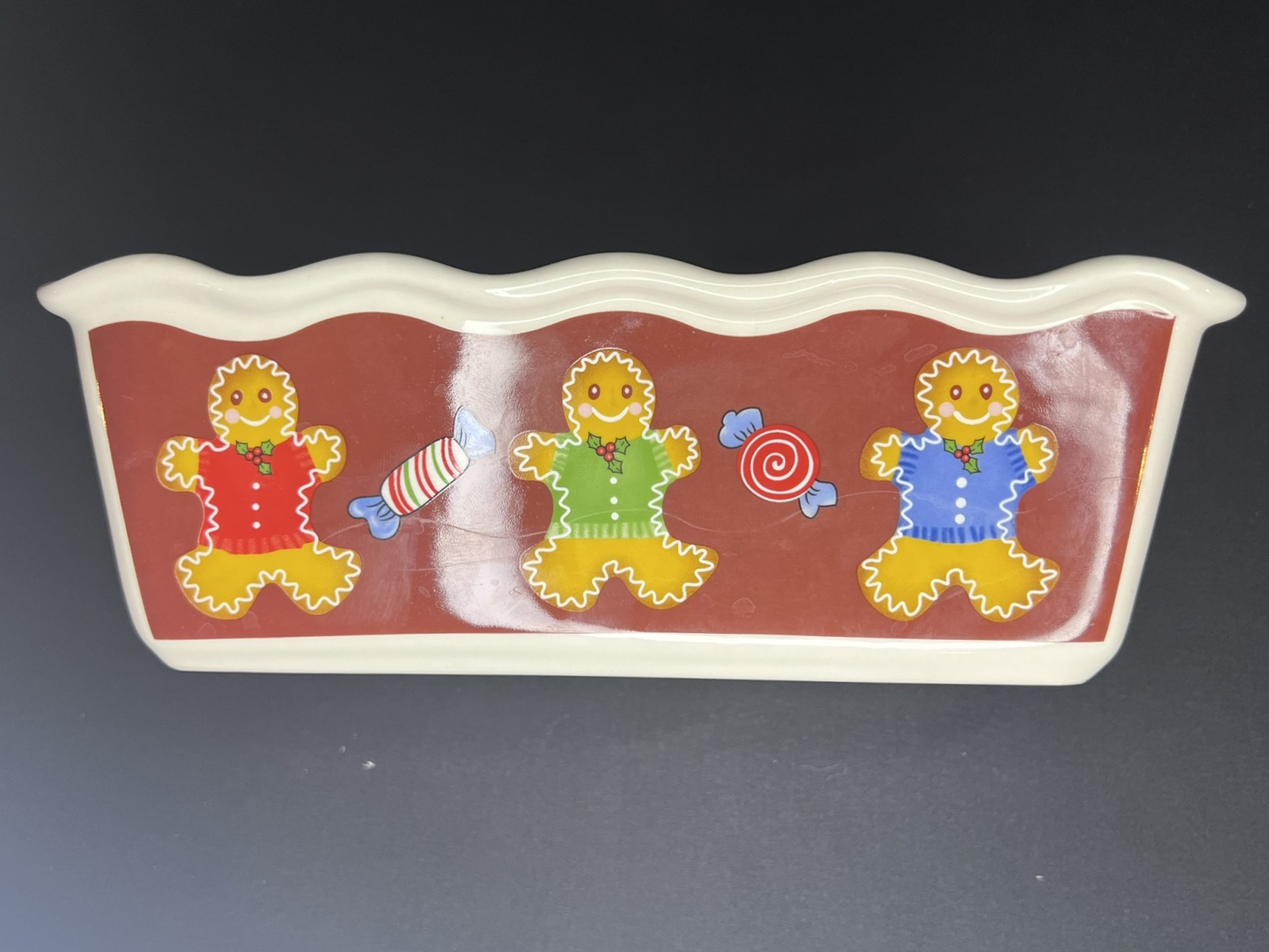 Gingerbread Ceramic Planter | H136