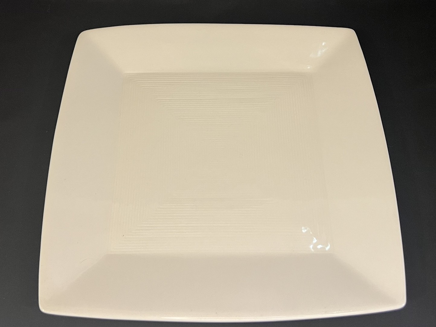 Square White Porcelain Plate | PS105