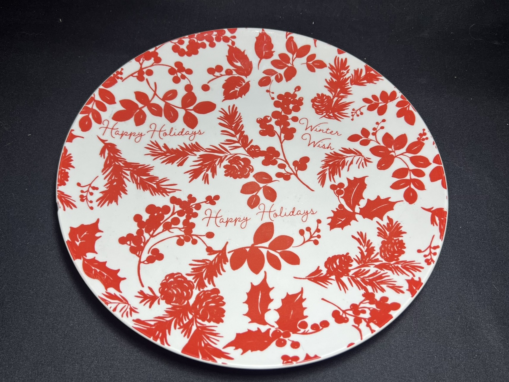 Holiday Themed Decorative Plate | H209