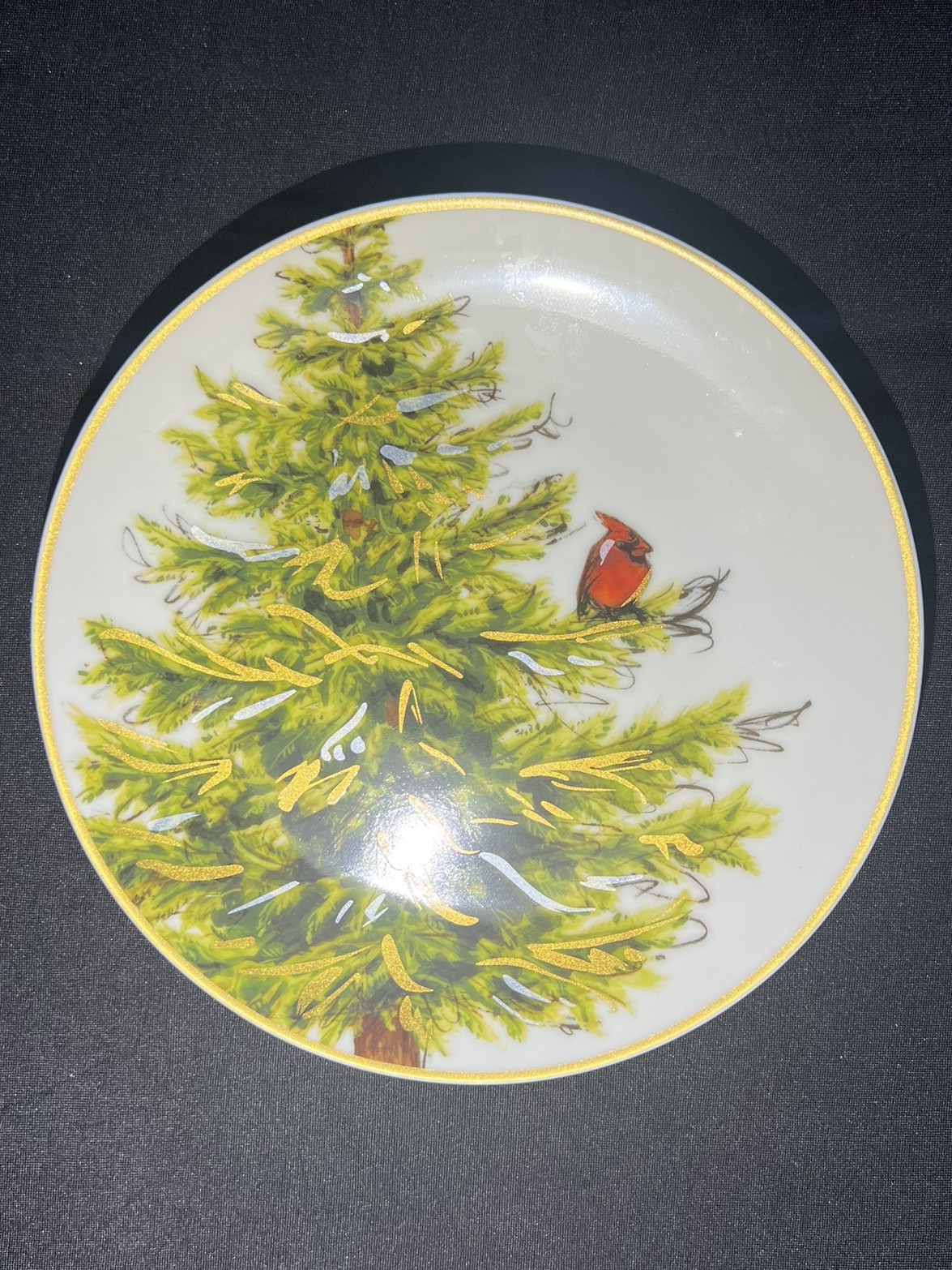 Christmas Tree Collector Plate | H111